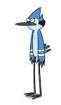 Mordecai Cartoon Character